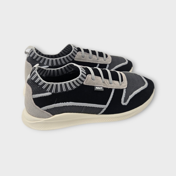 New Naot Adonis Beige Grey Knit Fashion Sneaker EUR 39 Womens 8 - Picture 5 of 14